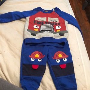 Fire truck outfit
